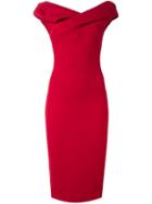 Chalayan Sculptured Dress, Women's, Size: 38, Red, Acetate/polyamide/polyester