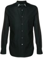 Alexander Mcqueen Skeleton Collar Shirt - Black