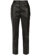 À La Garçonne Cigarrette Trousers - Black