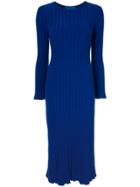 Simon Miller Ribbed Knit Dress - Blue