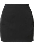 Yohji Yamamoto Mini Skirt, Women's, Size: 1, Black, Wool