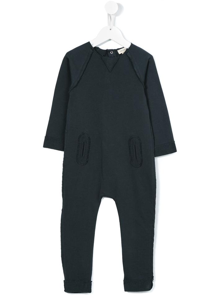 Andorine - Raw Edge Romper - Kids - Cotton - 2 Yrs, Grey