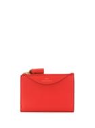 Anya Hindmarch Small Double Zip Wallet - Red