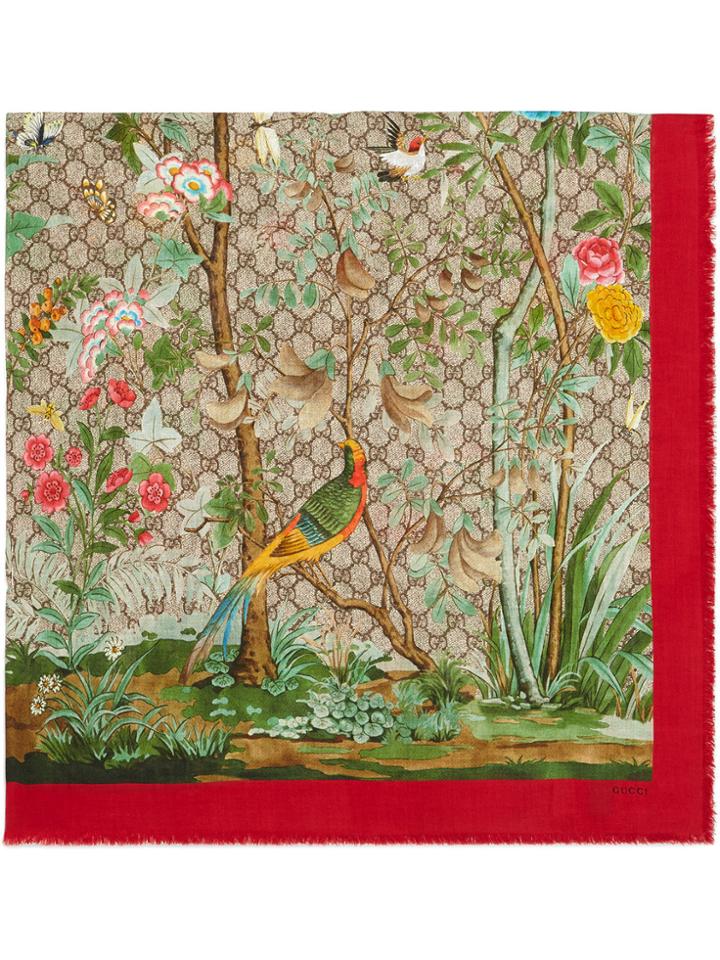 Gucci Gucci Tian Shawl - Multicolour