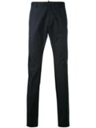 Dsquared2 - Regular Fit Trousers - Men - Cotton - 54, Blue, Cotton