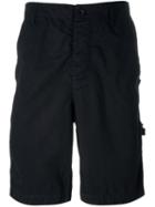 Sacai Frill Trim Shorts, Men's, Size: 2, Blue, Cotton