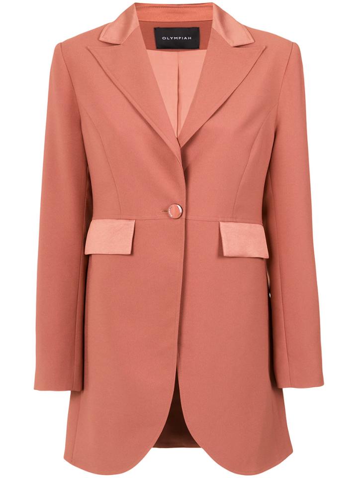 Olympiah Juanita Blazer - Pink & Purple