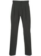 Attachment Cropped Tailored Trousers - Grey
