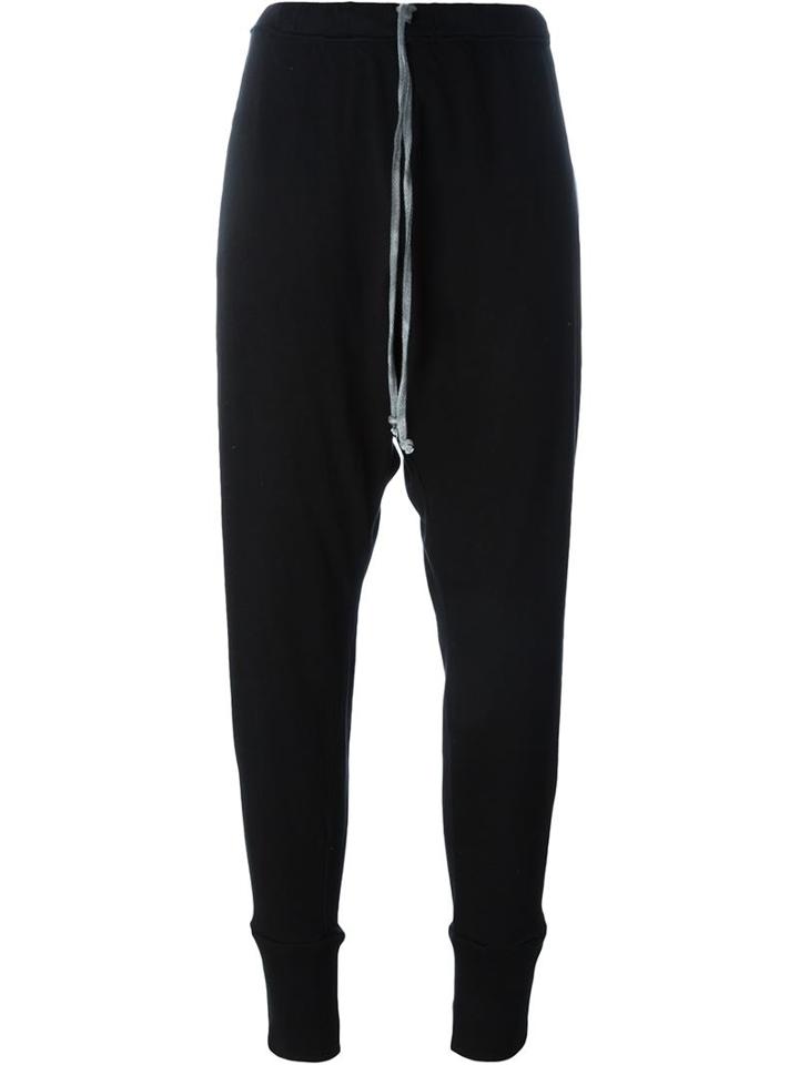 Lost & Found Rooms Drop-crotch Track Pants, Women's, Size: S, Black, Cotton