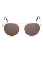 Cutler & Gross Aviator Frame Sunglasses