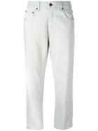 6397 'shorty' Cropped Jeans, Women's, Size: 27, Grey, Cotton