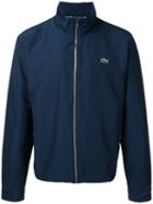Lacoste - Logo Patch Windbreaker Jacket - Men - Polyamide/polyester - M, Blue, Polyamide/polyester