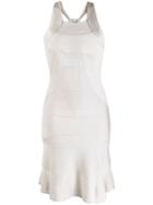 Christian Dior Pre-owned Knitted Halterneck Dress - Neutrals