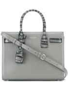 Saint Laurent - Small Sac De Jour Tote - Women - Leather - One Size, Grey, Leather