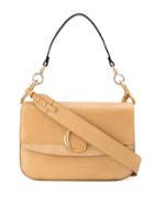 Chloé C Ring Shoulder Bag - Neutrals