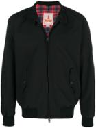 Engineered Garments Mock Neck Zip Front Jacket - Black