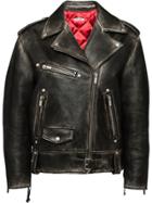 Miu Miu Vintage Leather Jacket - Black