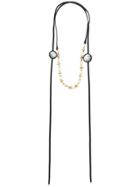Marni Crystal Embellished Necklace - Black