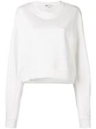 Y-3 Oversized Logo Sweatshirt - White