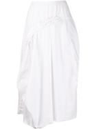 Rundholz Black Label Ruffle Detail Skirt - White