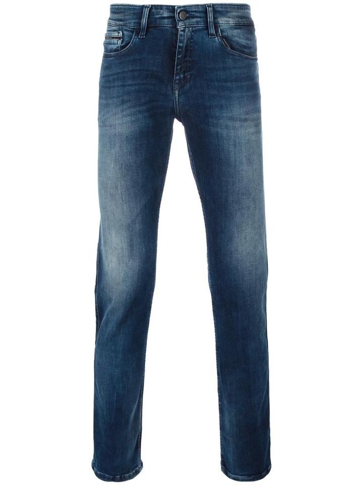 Calvin Klein Jeans Regular Jeans, Men's, Size: 38, Blue, Cotton/polyester/spandex/elastane
