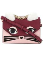 Karl Lagerfeld Klassik Fun Handbag - Red