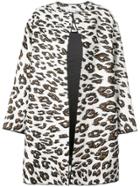 Oscar De La Renta Textured Oversized Coat - White