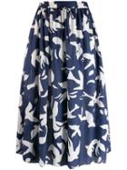 Être Cécile Bird Lulu Midi Skirt - White
