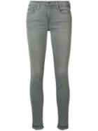 Frame Denim Mid Rise 'le Skinny' Jeans, Women's, Size: 28, Grey, Cotton/modal/polyester/spandex/elastane
