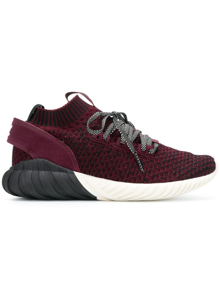 Adidas Originals Adidas Originals Tubular Doom Sock Sneakers - Red