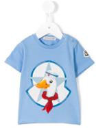 Moncler Kids Duck Print T-shirt, Girl's, Size: 18-24 Mth, Blue