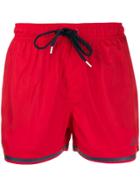 Sun 68 Shell Swim Shorts - Red