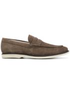Hogan Stacked Loafers - Brown