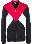 Les Hommes Urban Colour Block Sports Jacket - Black