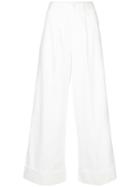 Hysteric Glamour Wide Leg Chinos - White