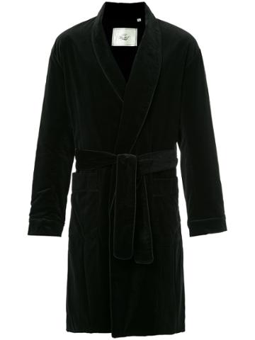 Gold / Toyo Enterprise Robe Coat - Black