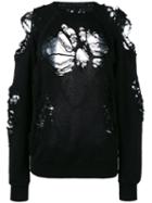Unravel Project - Cut-out Detail Top - Women - Cotton - M, Women's, Black, Cotton