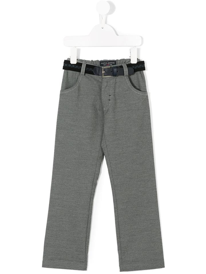 Lapin House - Casual Pants - Kids - Cotton/polyester/viscose - 6 Yrs, Grey