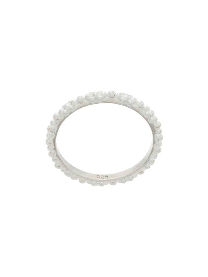 Astley Clarke Mille Beaded Ring - Metallic