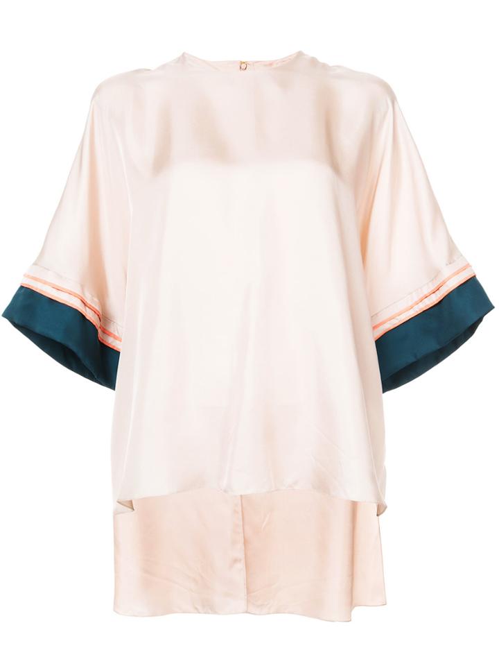 Roksanda Loose Fit Top - Pink & Purple