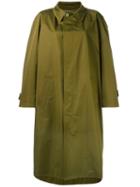 Nehera Comme Coat, Women's, Size: Small, Green, Cotton/polyamide/viscose
