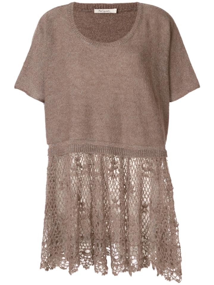 Mes Demoiselles Caline Knitted Top - Brown