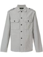 All Saints Chest Pockets Shirt - Grey