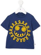 Stella Mccartney Kids - Smiley Print T-shirt - Kids - Cotton - 6 Mth, Blue