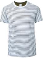 Cityshop Military Border T-shirt, Men's, Size: Large, White, Cotton/polyurethane