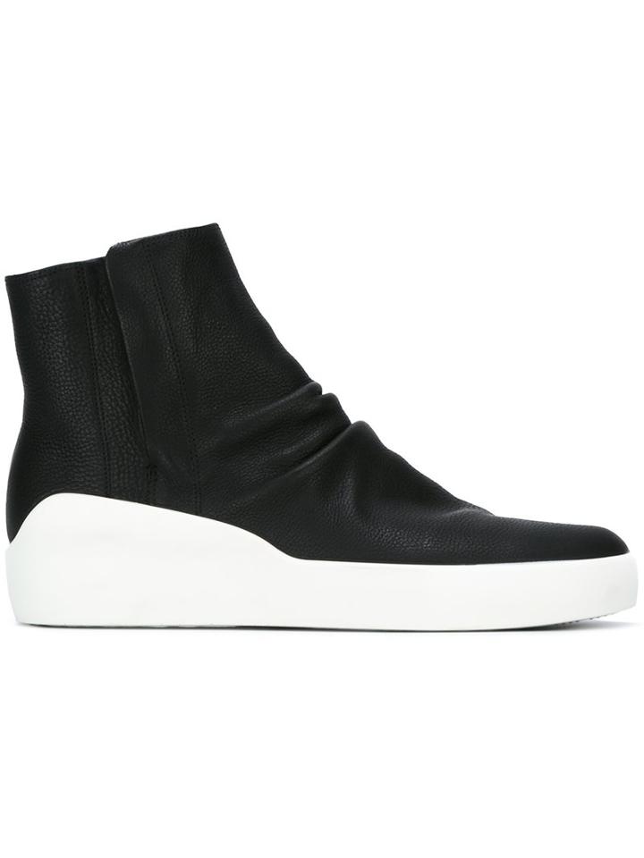 The Last Conspiracy Crinkle Detail Ankle Boots