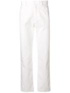 Haider Ackermann Raw Hem Jeans - White