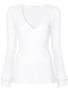 Olivier Theyskens Slim Top - White