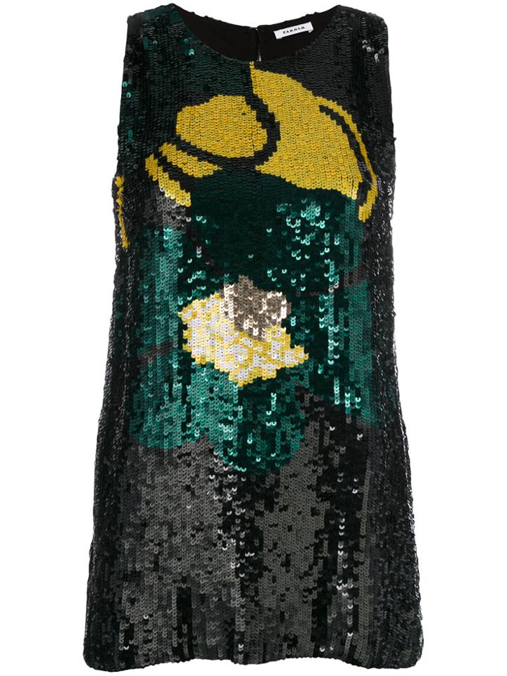 P.a.r.o.s.h. Sequinned Top - Unavailable
