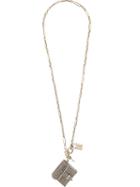 Ermanno Scervino Micro-bag Charm Necklace, Women's, Metallic
